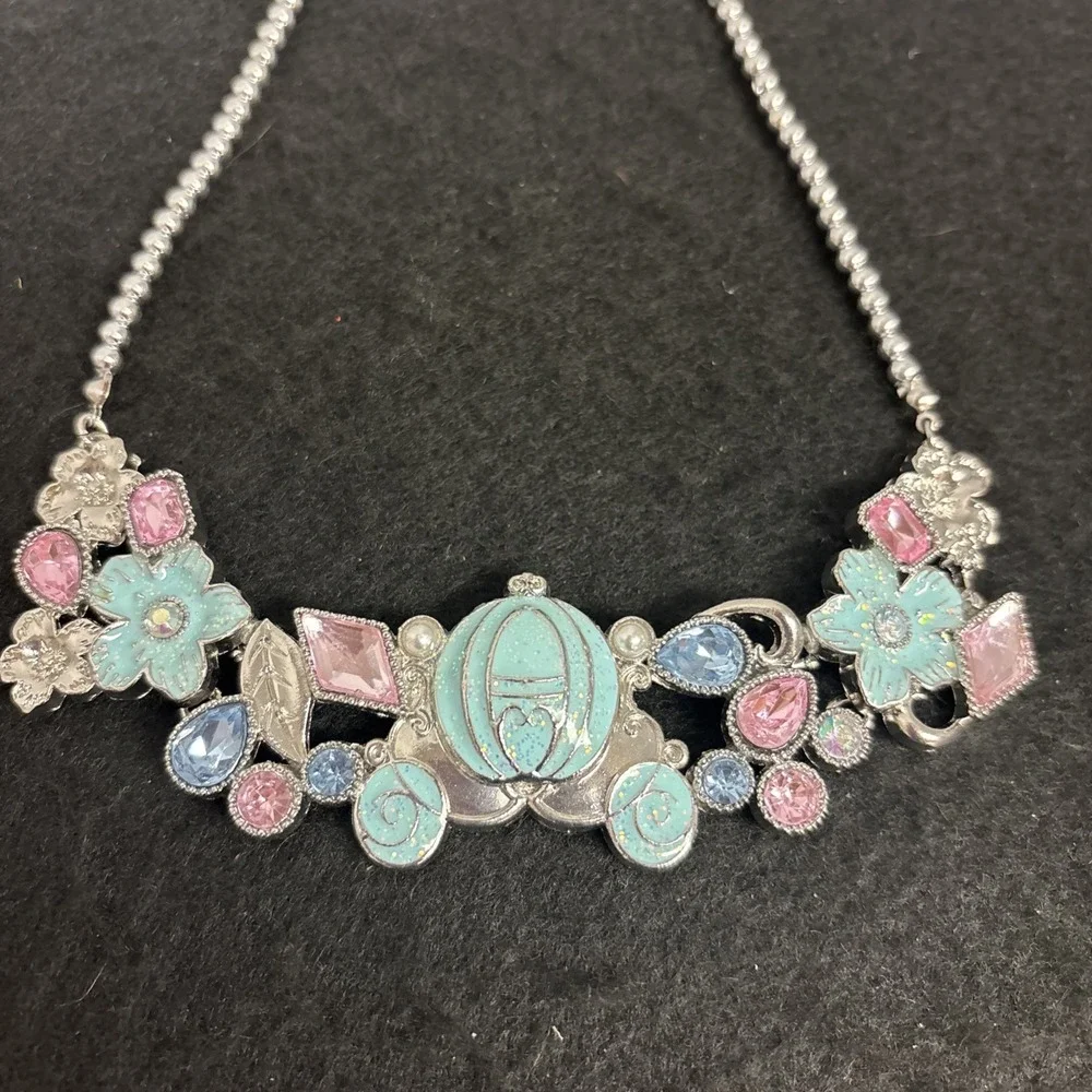Disney PRINCESS Cinderella Costume Jewelry Necklace One Size For Kids
